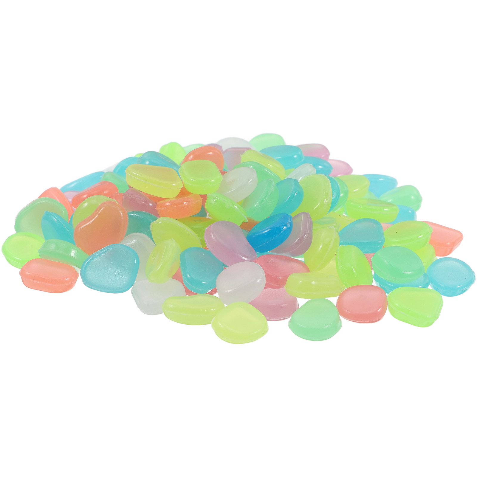 Aquarium Fish That Glow In The Dark - 400 piezas de guijarros luminiscentes que