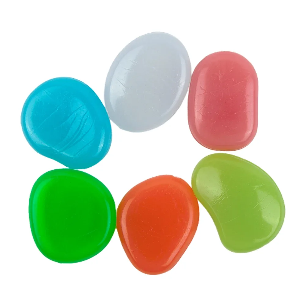 Aquarium Fish That Glow In The Dark - 50 unids/set guijarros que brillan en