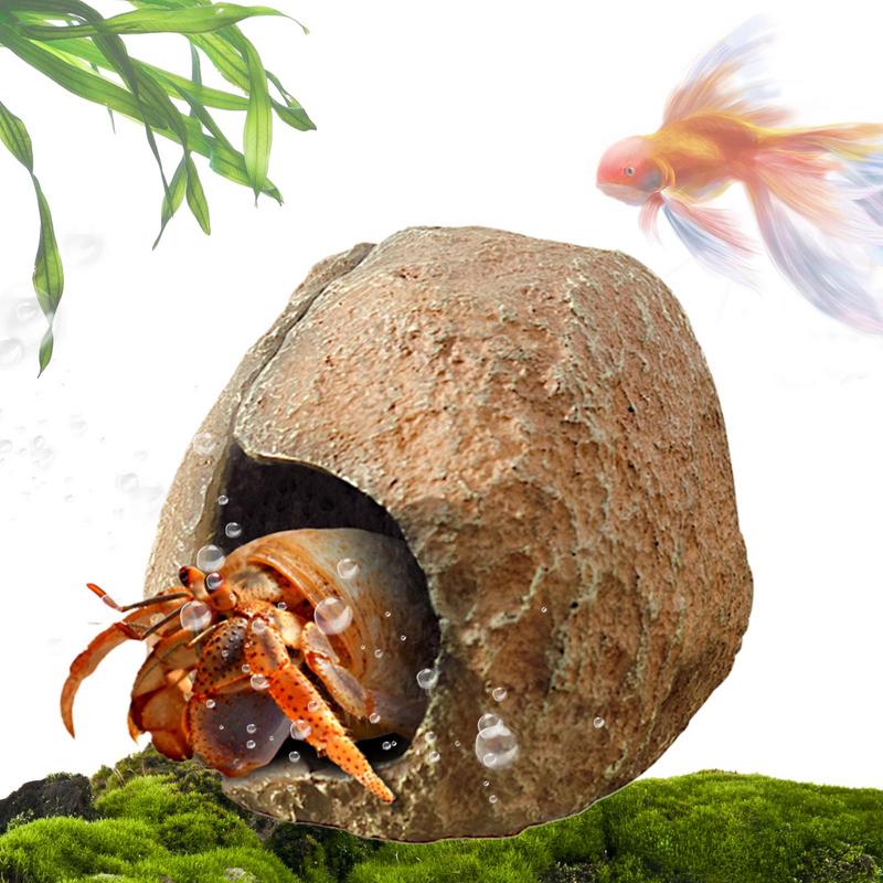 Aquarium Fish House - Cueva de acuario, refugio para pecera,