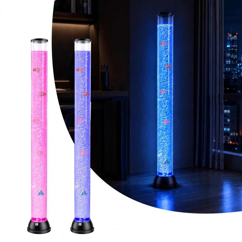 Lámpara de tubo con burbujas y - Fish Aquarium Youtube Relaxing reseña y precio