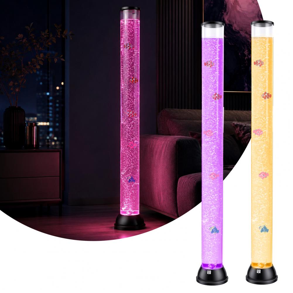 Lámpara de tubo con burbujas y - Fish Aquarium Youtube Relaxing reseña y precio
