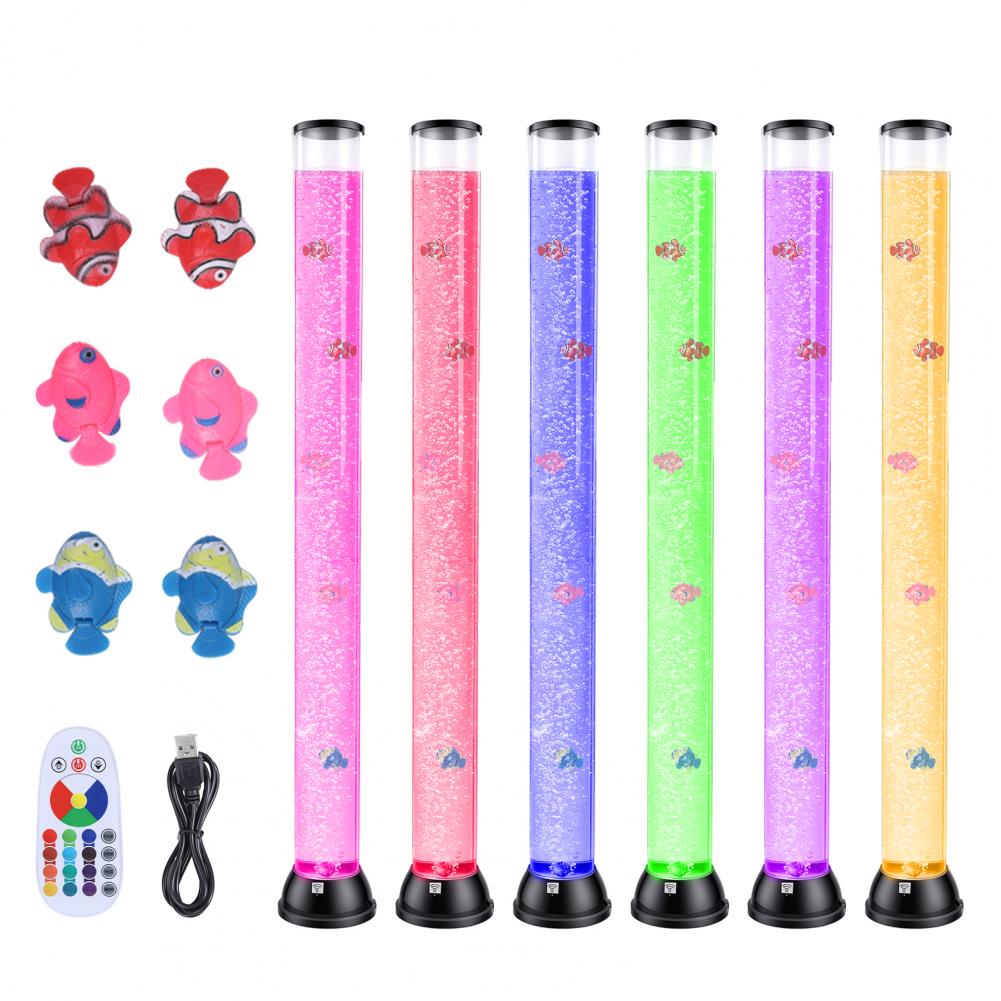 Lámpara de tubo con burbujas y - Fish Aquarium Youtube Relaxing reseña y precio