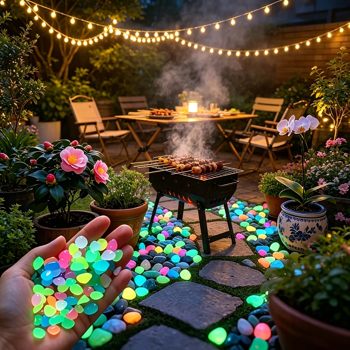 Piedras Luminosas de 1 cm, 100 - Aquarium Fish House reseña y precio