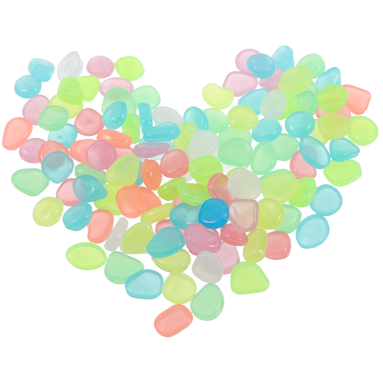 400 piezas de guijarros lumini - Aquarium Fish That Glow In The Dark reseña y precio
