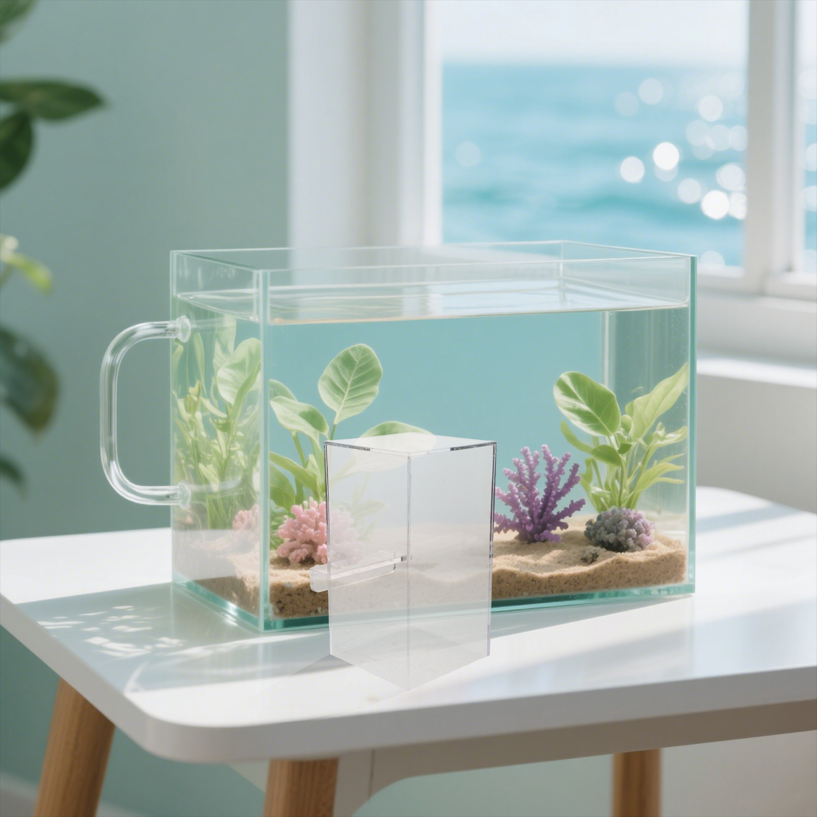 Acuario de Acrílico Transparen - Aquarium Fish Betta reseña y precio