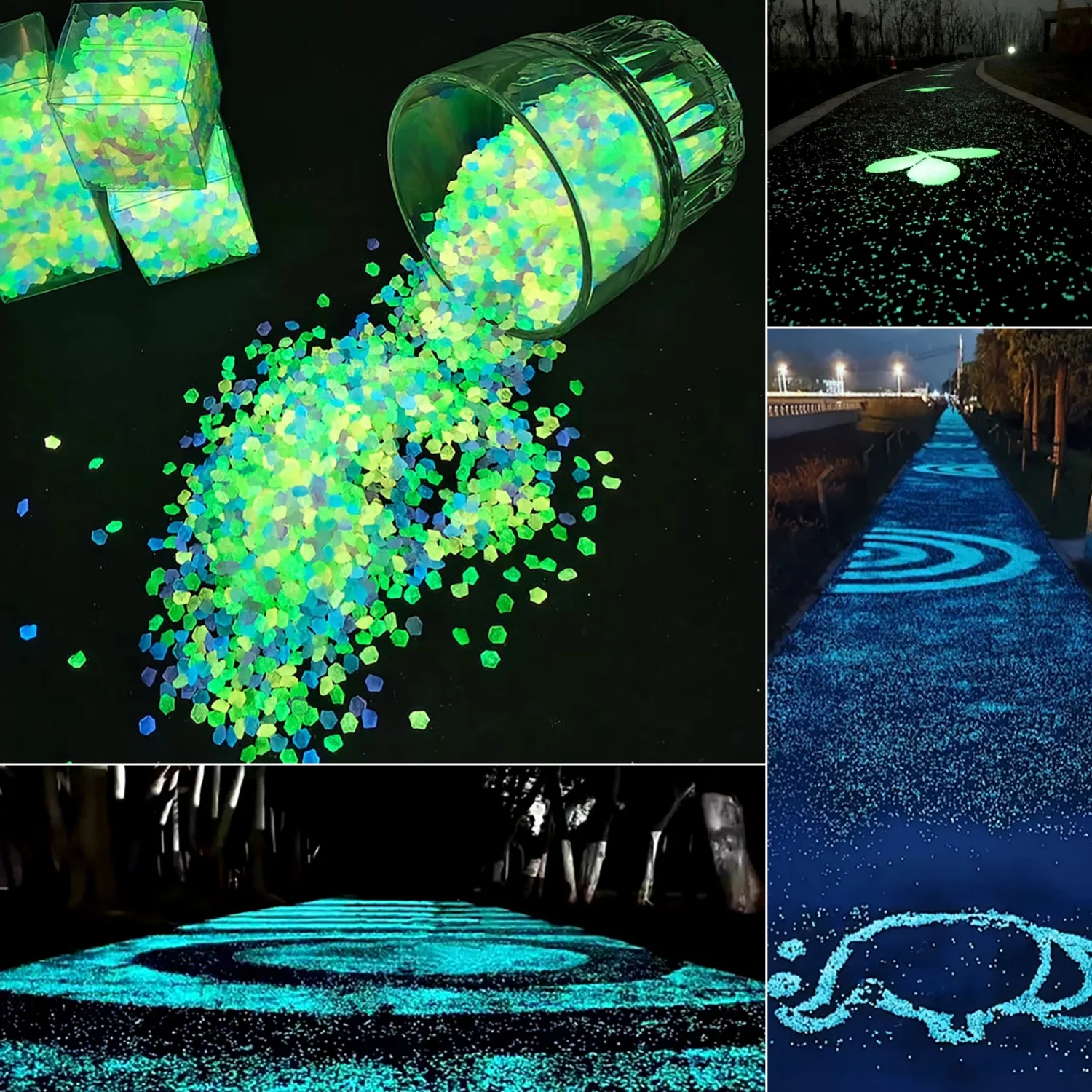 Arena Luminosa Decorativa de 5 - Aquarium Fish That Glow In The Dark reseña y precio