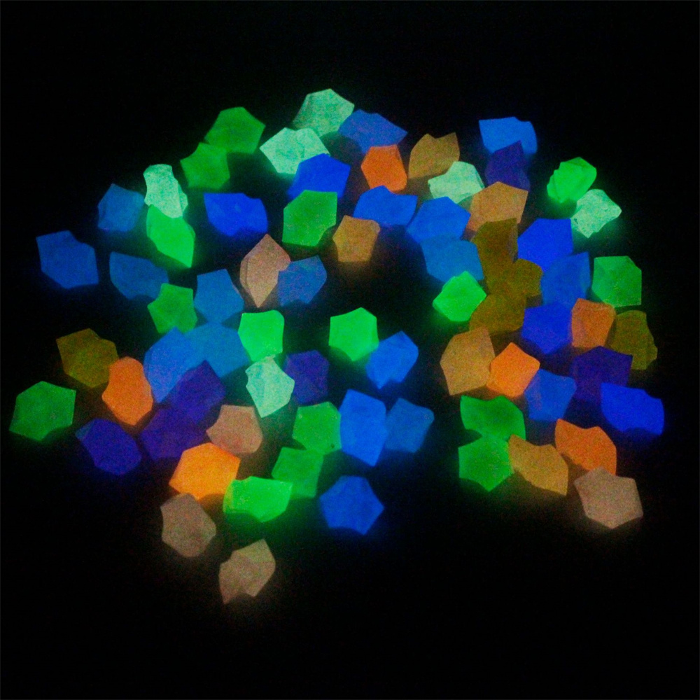 100 Piezas de Piedras Decorati - Aquarium Fish That Glow In The Dark reseña y precio