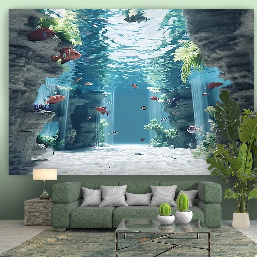 Papel pintado mural con una vi - Aquarium Fish Live Wallpaper reseña y precio