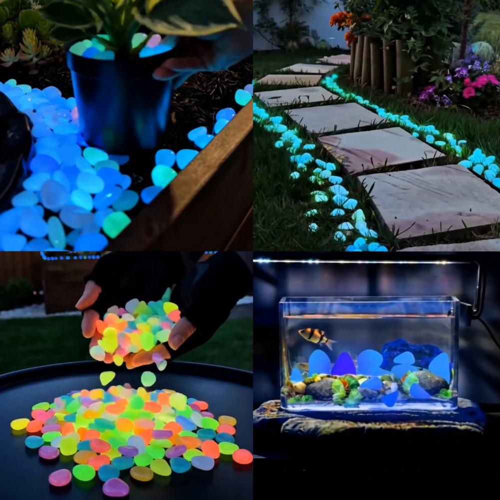 Piedras de Resina Luminosas qu - Aquarium Fish That Glow In The Dark reseña y precio