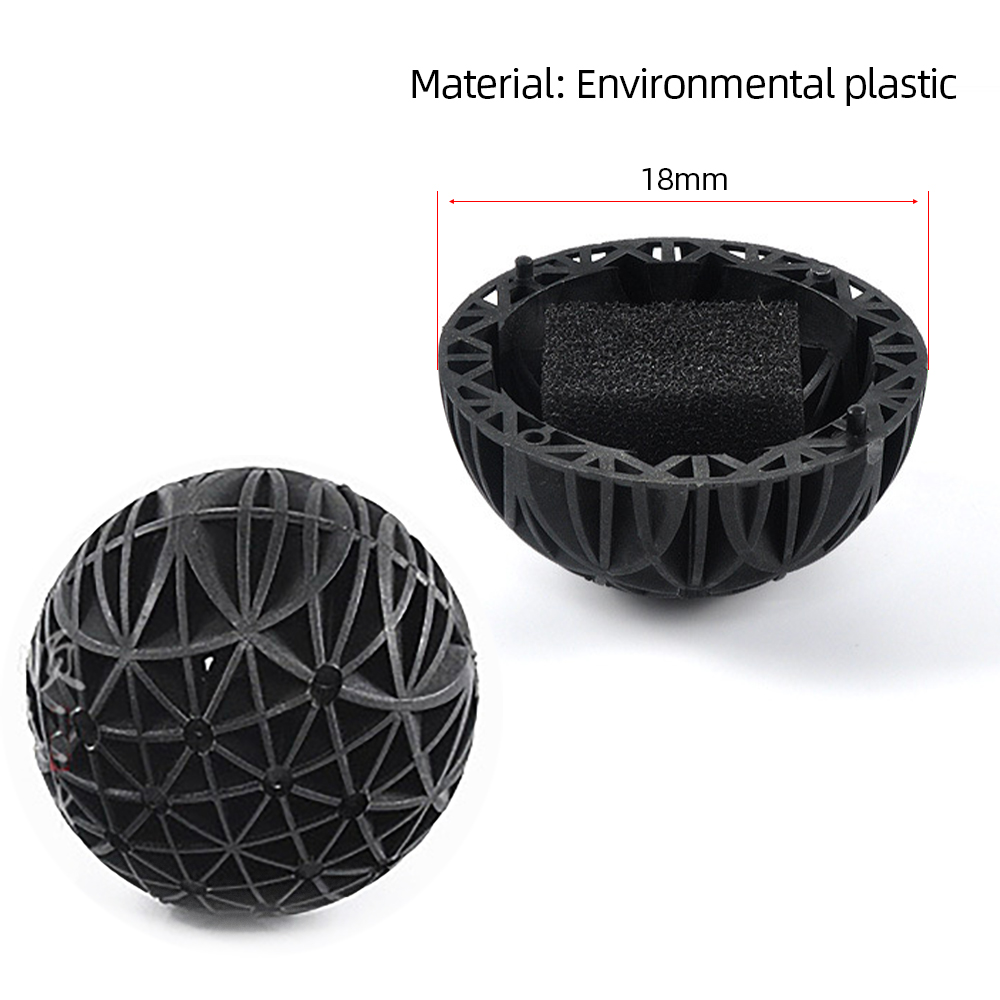 Bolas biógenas de cuero negro  - Aquarium Fish House reseña y precio