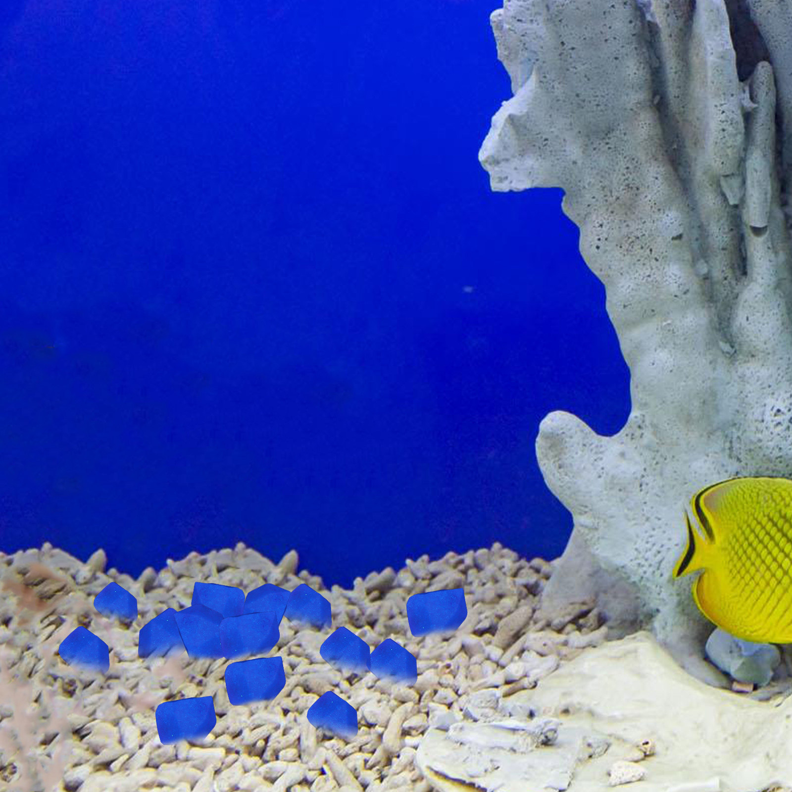 300 piezas de guijarros de res - Aquarium Fish That Glow In The Dark reseña y precio