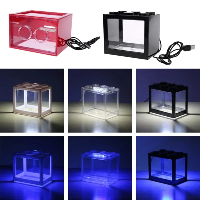 Mini lámpara LED USB de escrit - Aquarium Fish Betta reseña y precio